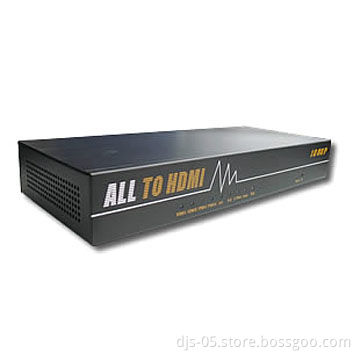 All-in-1 HDMI Converter, Supports 1,080p Resolution, HDCP Compliant, with CE and FCC Certificates